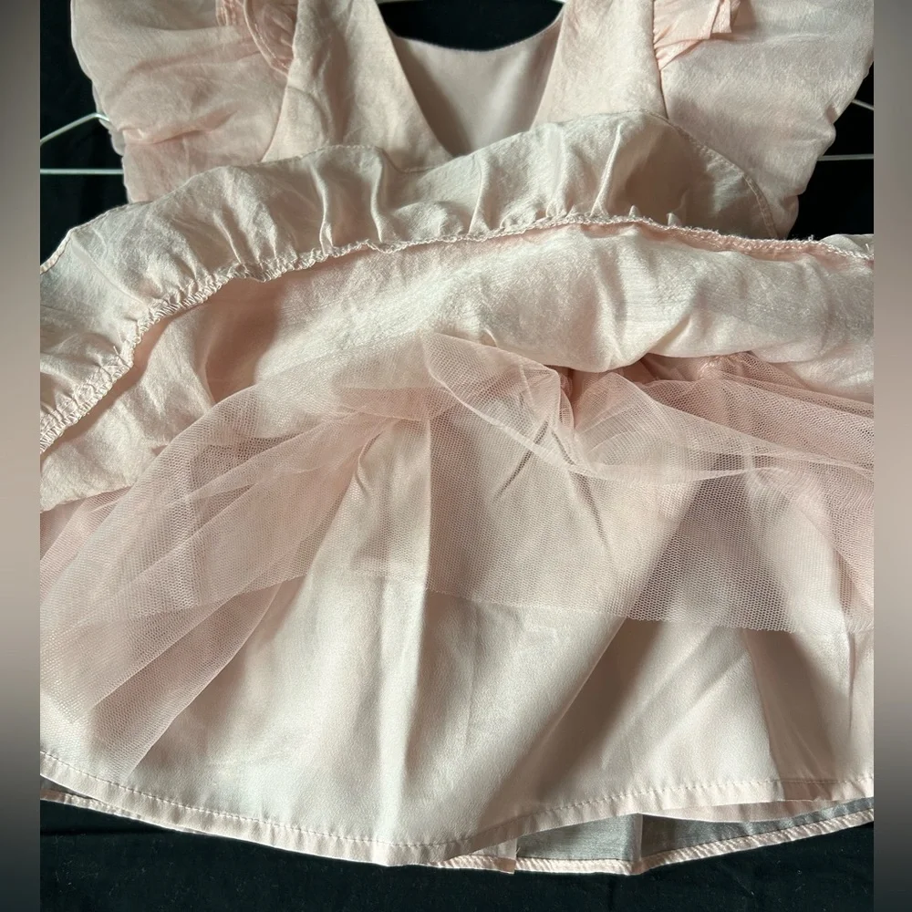 Janie and Jack Boucle Skirt 6-12 months Laura Ashley dress 3-6mo Bundle - Picture 14 of 14